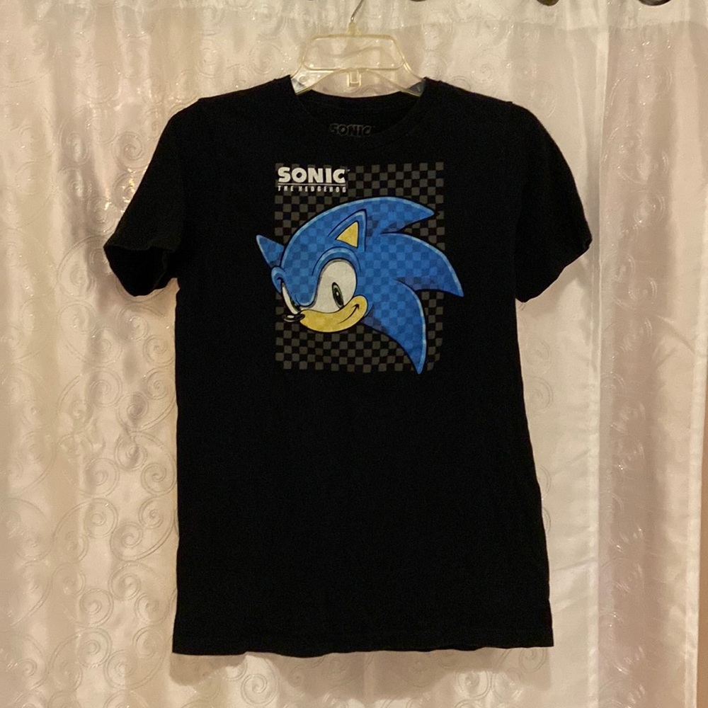 Sega Sonic the Hedgehog T-Shirt Size Youth XL (20) 🔥